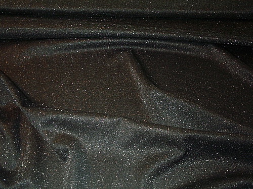 Glitter Dark Gray Light Knit Fabric